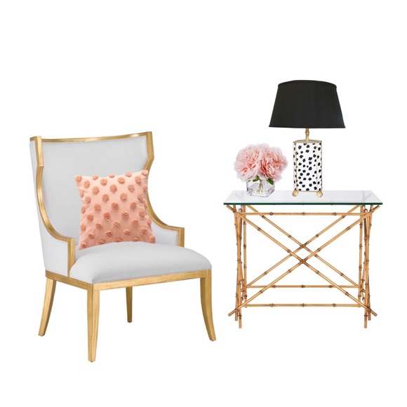 Luxury Home | Boho Chic Blush Pink Tufted Polka Dot Throw Pillow Cover - Picture 6 of 9